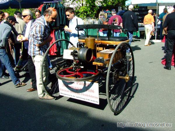 Replika Benz PatentMotorwagen Nummer 1, 1885