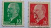Znaczki pocztowe z NRD z Walterem Ulbrichtem, ok. 1965
