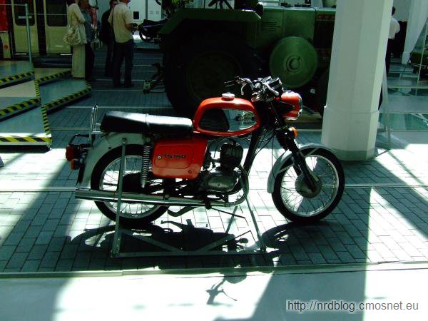 Motocykl MZ TS 150