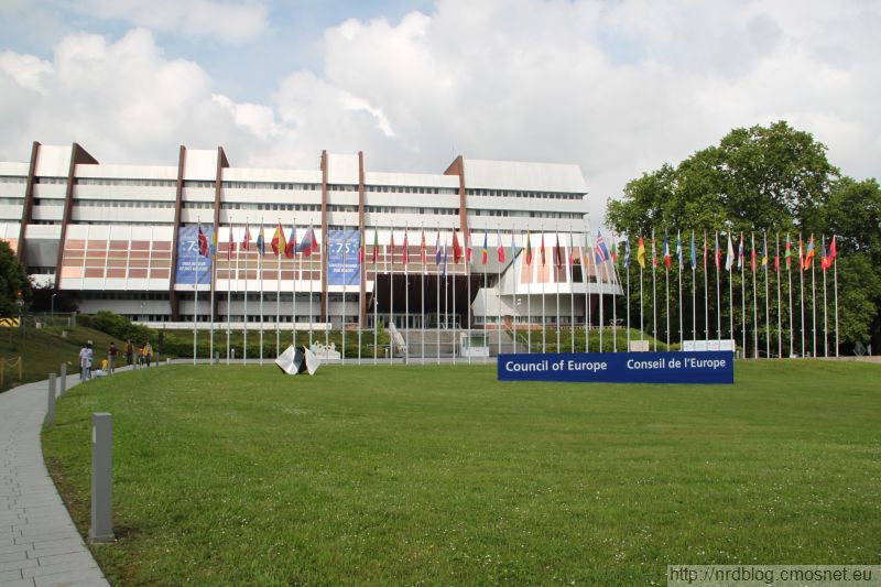 Strassburg - budynek Rady Europy