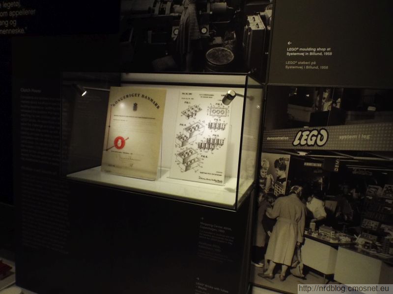 Lego House Billund - Patent na klocek Lego