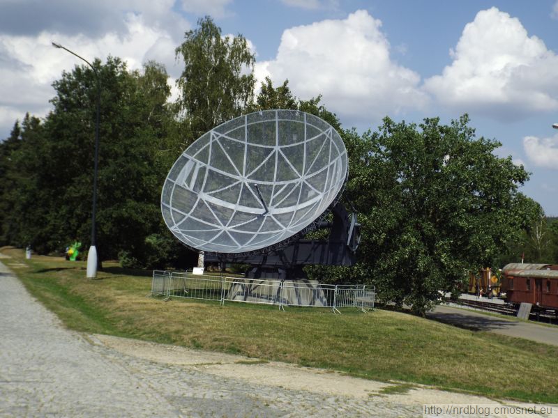 Muzeum Lešany - radar Würzburg Riese