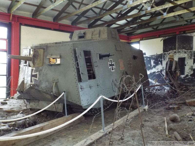 Replika czołgu A7V