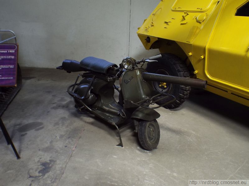 Vespa z działem bezodrzutowym