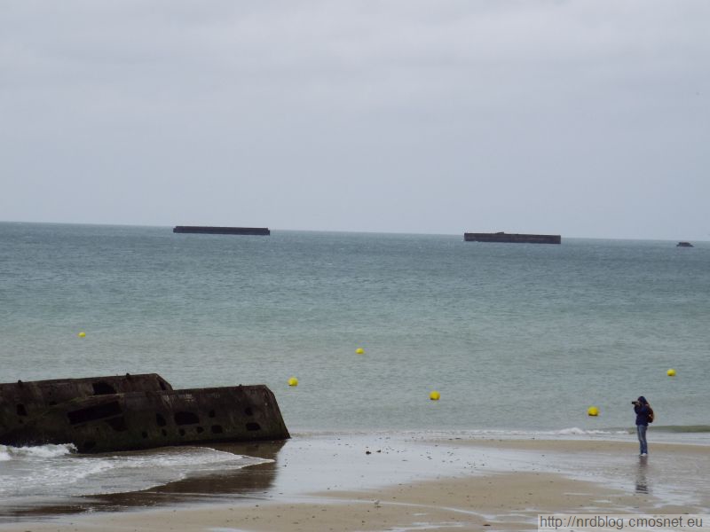 Arromanches - Resztki portu Mulberry B