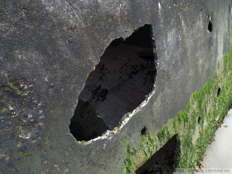 Arromanches - Resztki portu Mulberry B, Ponton Beetle