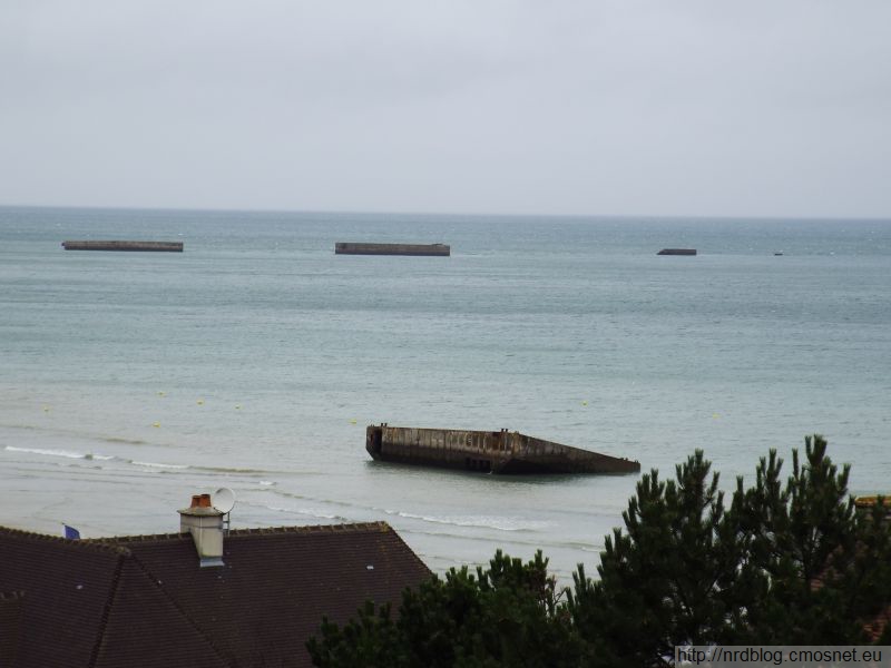 Arromanches - Resztki portu Mulberry B