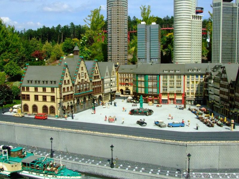 Legoland Günzburg - Römer we Frankfurcie jak żywy
