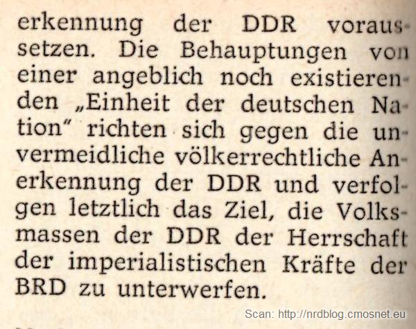 Kleines Politisches Wörterbuch - hasło "nationale Frage" c.d., dwa narody niemieckie