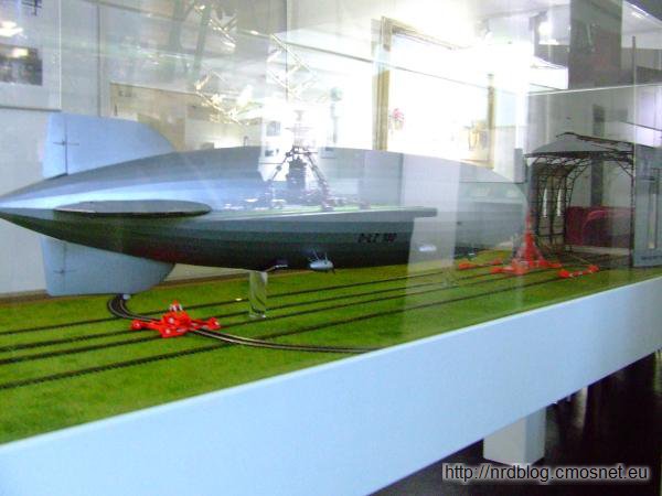 Model hangaru dla sterowców konstrukcji Dorniera