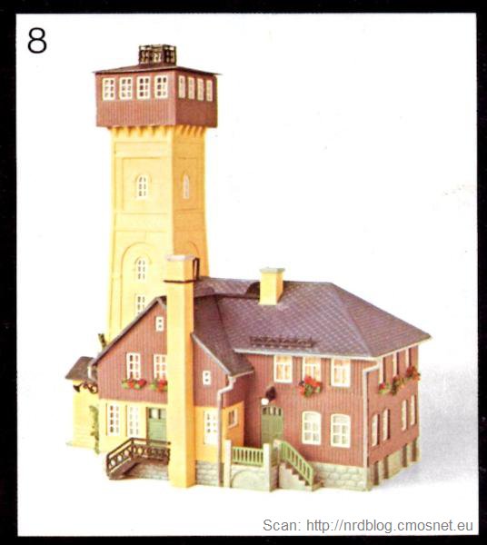 Katalog domków do kolejek VERO - Berggasthaus Pohlberg. NRD, ok. 1975