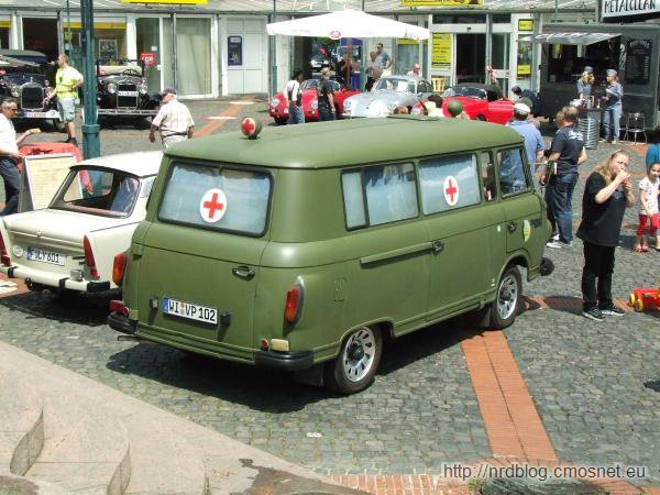Barkas B1000 ambulans, NRD, 1961-1989