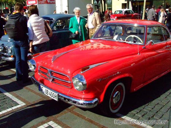 Borgward Isabella Coupe, Niemcy, 1957-1961
