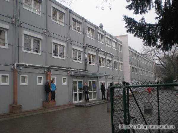 Tymczasowy budynek Carl-Schurz-Gymnasium