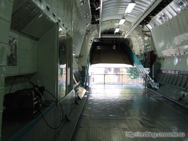 Technikmuseum Speyer - Ładownia samolotu An-22