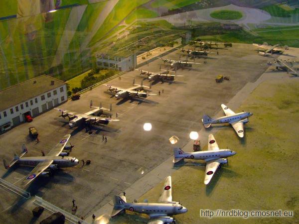 Militärhistorisches Museum Flugplatz Berlin-Gatow - Diorama Most Powietrzny